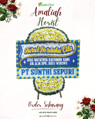 Papan Bunga Duka di Xiv Koto