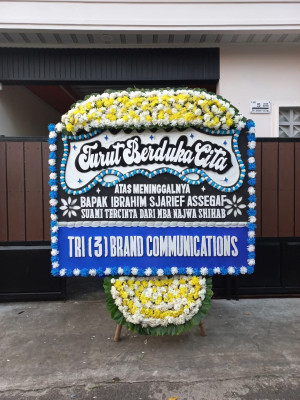 Papan Bunga Duka di Xiv Koto